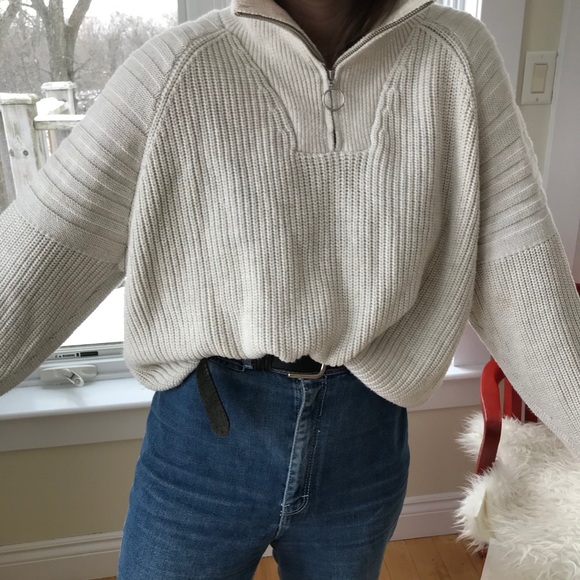 Frank and Oak quarter zip pullover - Picture 3 of 4